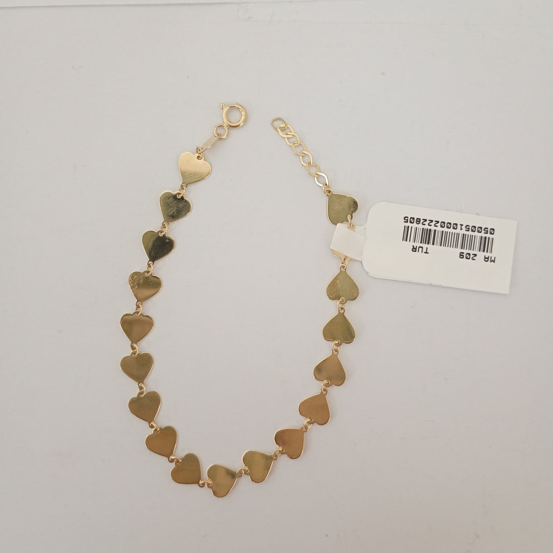 PULSERAS DAMA ORO 14K 2.7 (NUEVO)