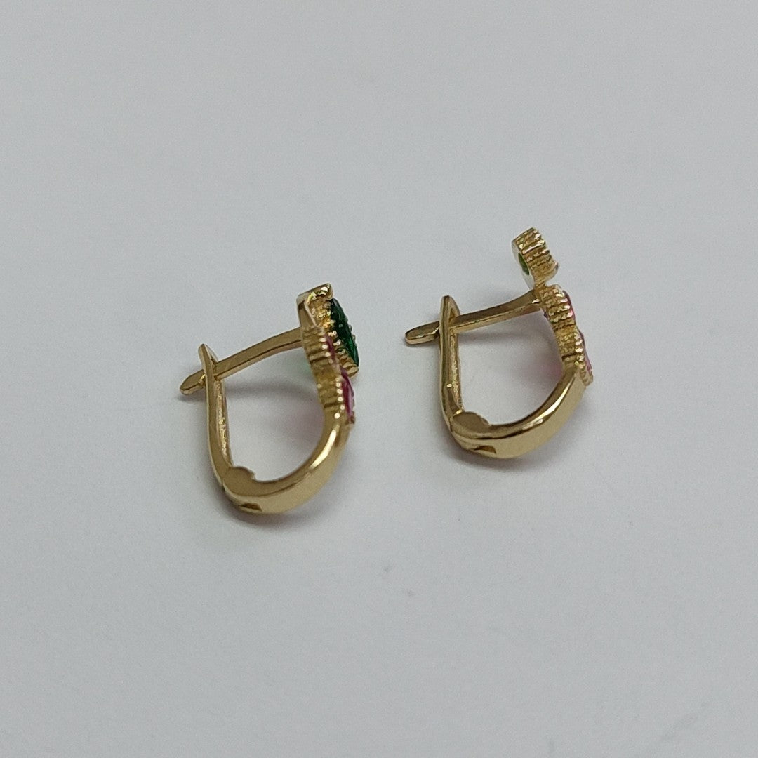 BROQUELES ORO 10K 1.1 (NUEVO)