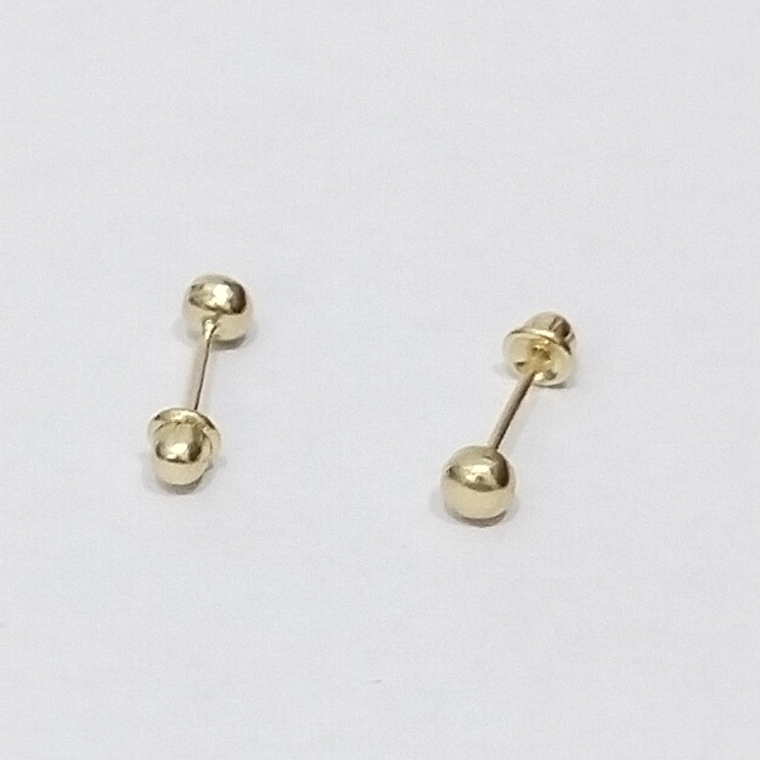 BROQUELES ORO 14K 1 (NUEVO)