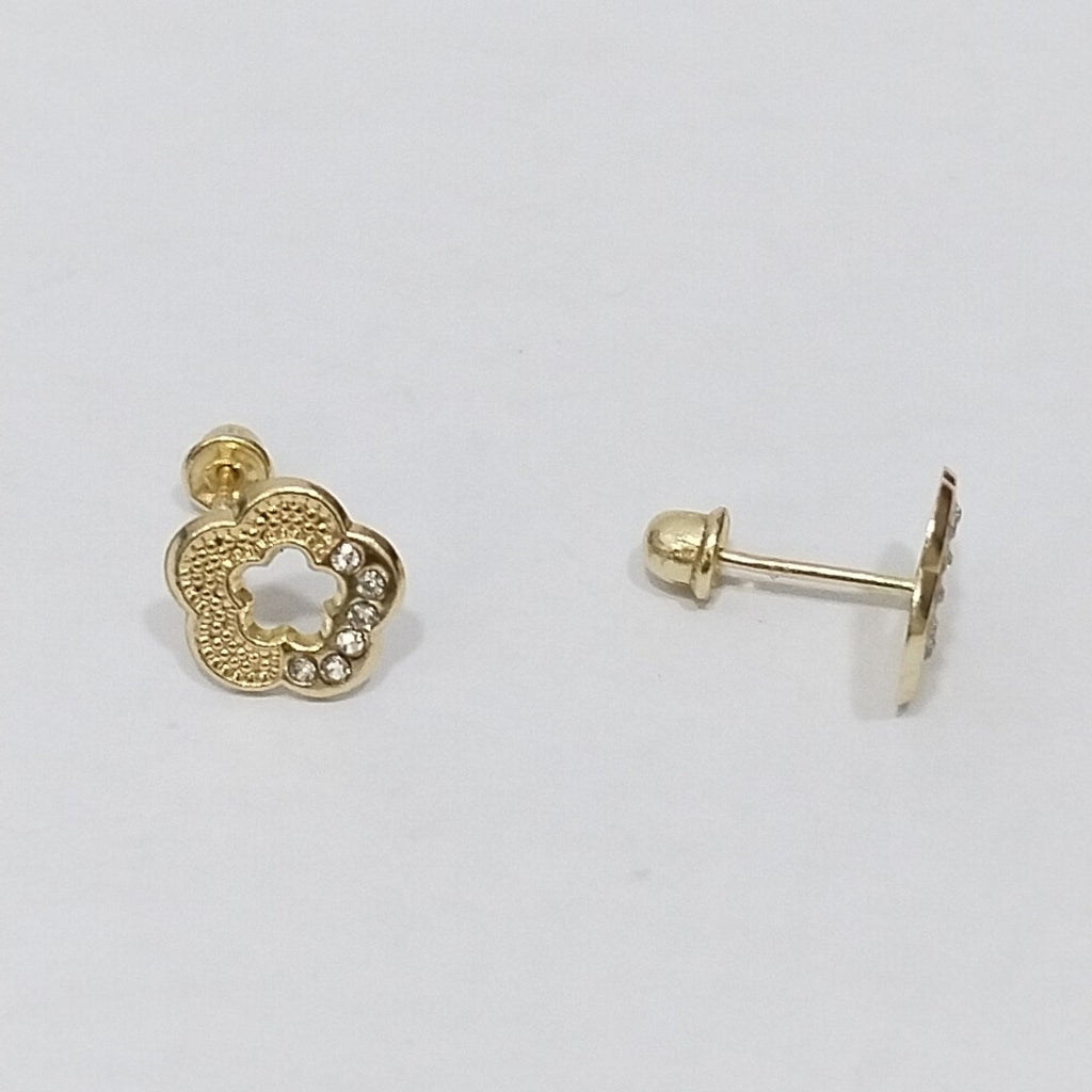 BROQUELES ORO 14K 1 (NUEVO)
