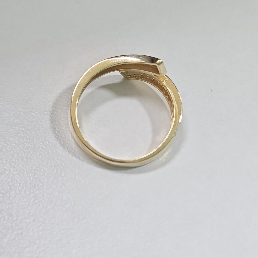 ANILLOS DAMA ORO 14K 2 (NUEVO)