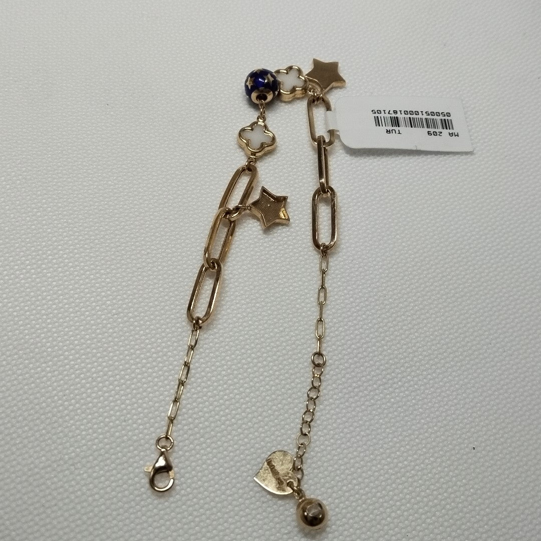 PULSERAS DAMA ORO 14K 7.6 (NUEVO)