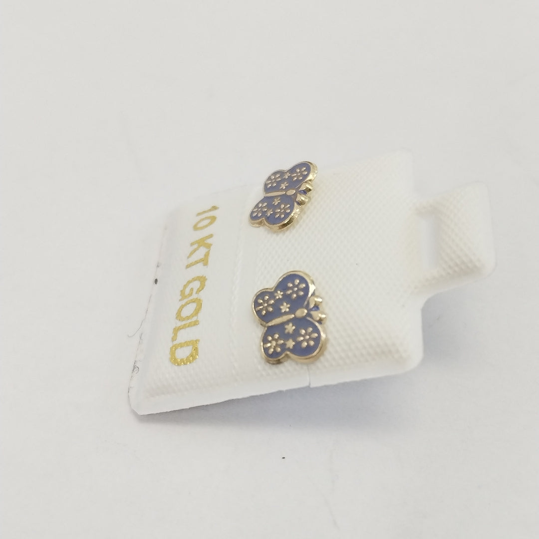 BROQUELES ORO 10K 1 (NUEVO)