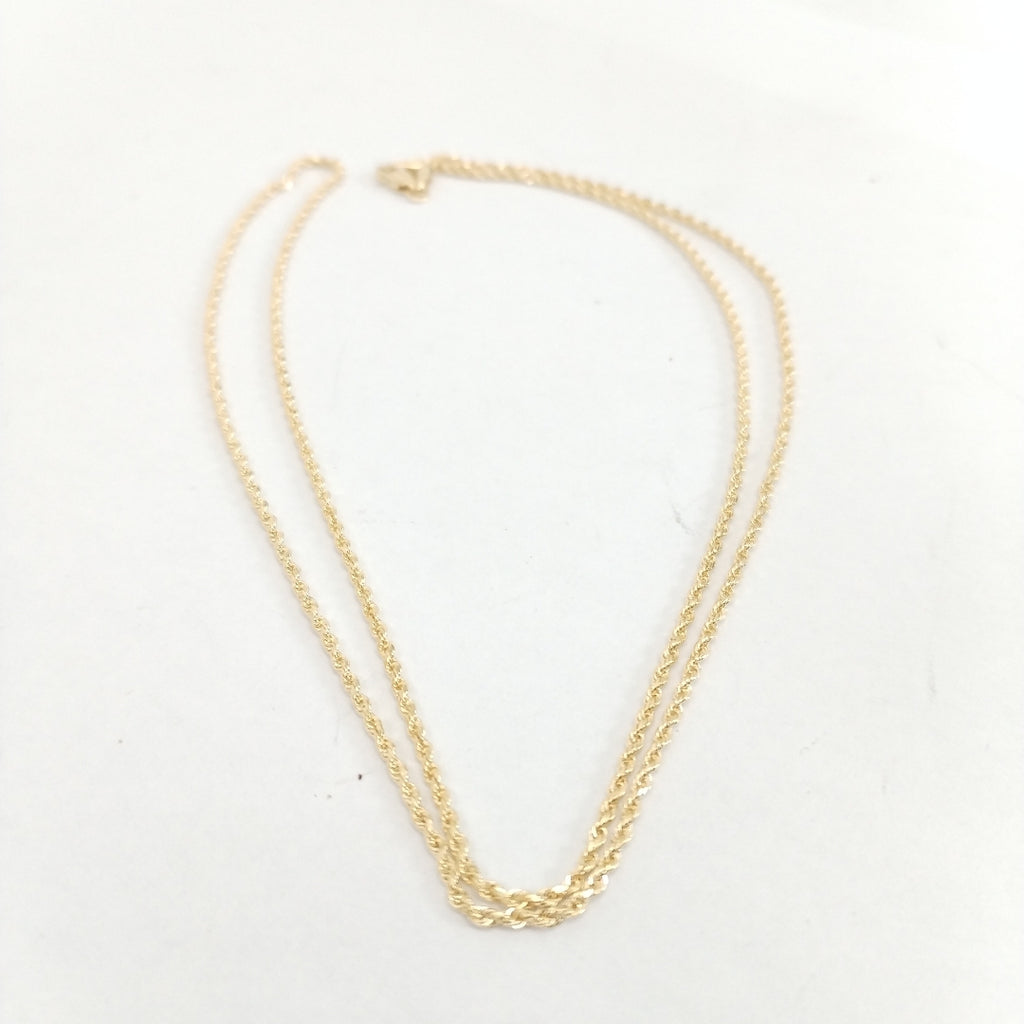 CADENAS TORSAL ORO 14K 4.6 (NUEVO)