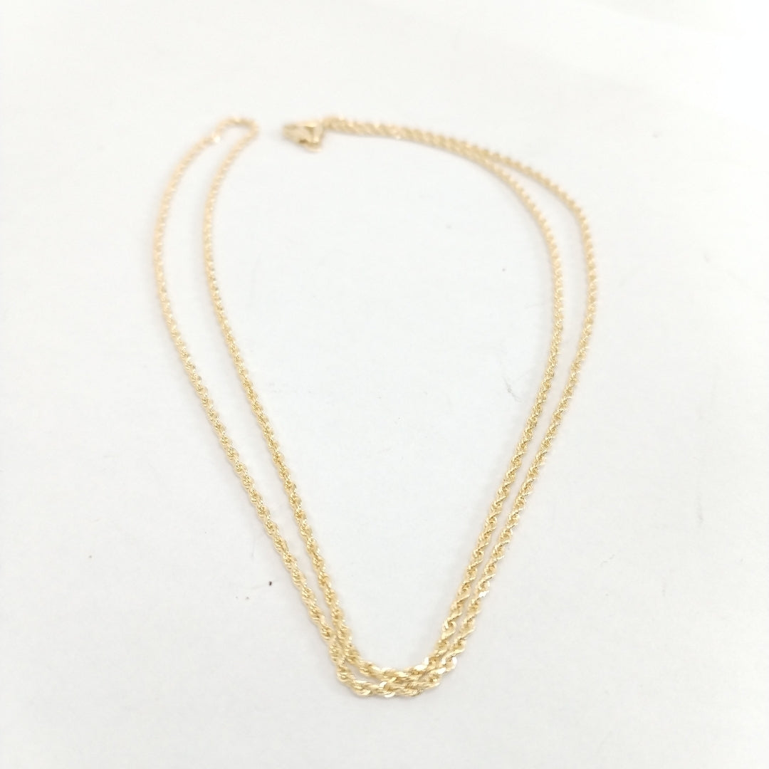 CADENAS TORSAL ORO 14K 4.6 (NUEVO)