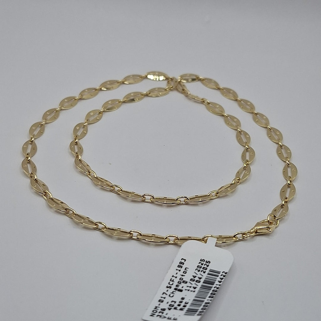 GARGANTILLAS ORO 14K 10 (NUEVO)