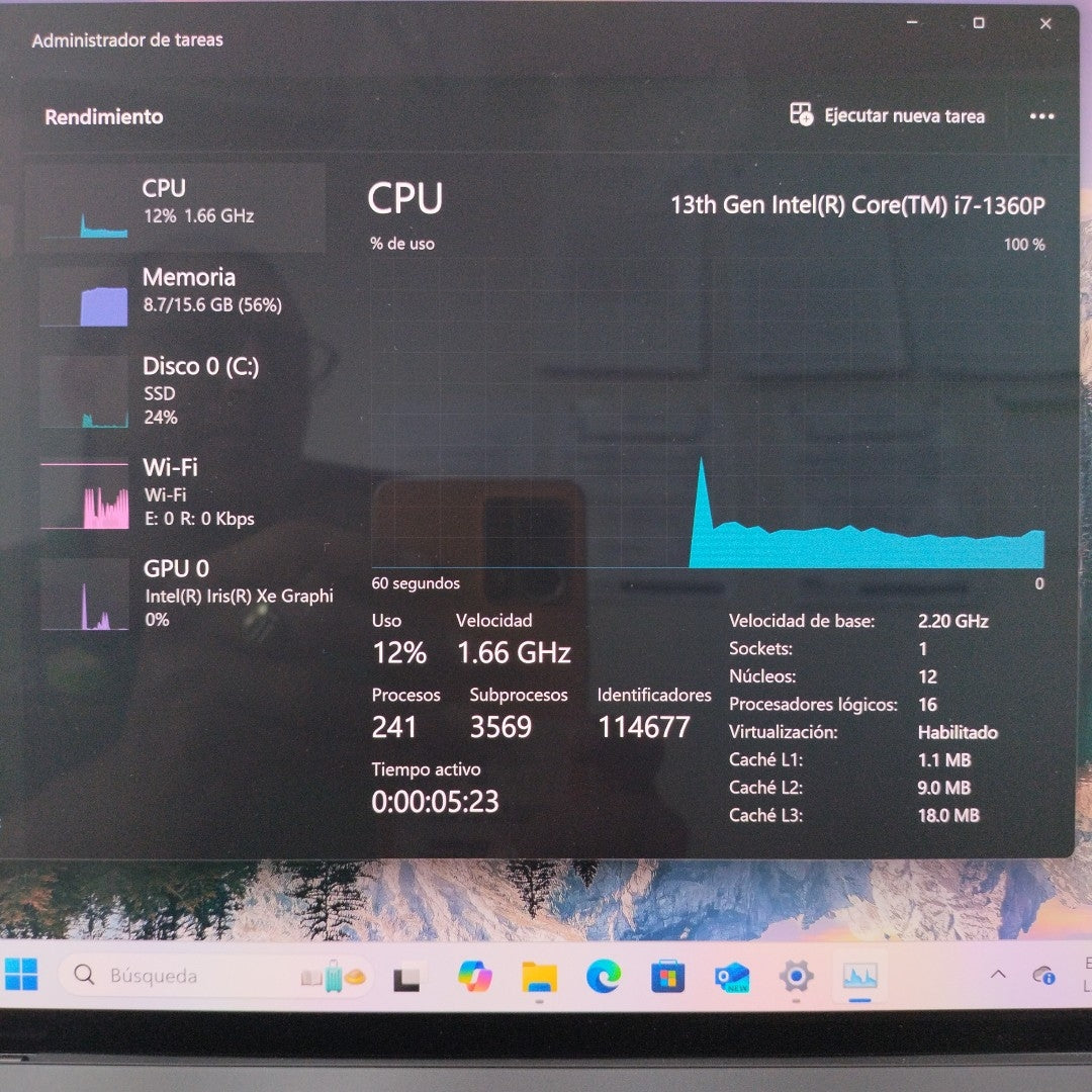 LAPTOP DELL XPS 13 PLUS 9320 (2023) 1 TB SSD 32 GB RAM (SEMINUEVO)