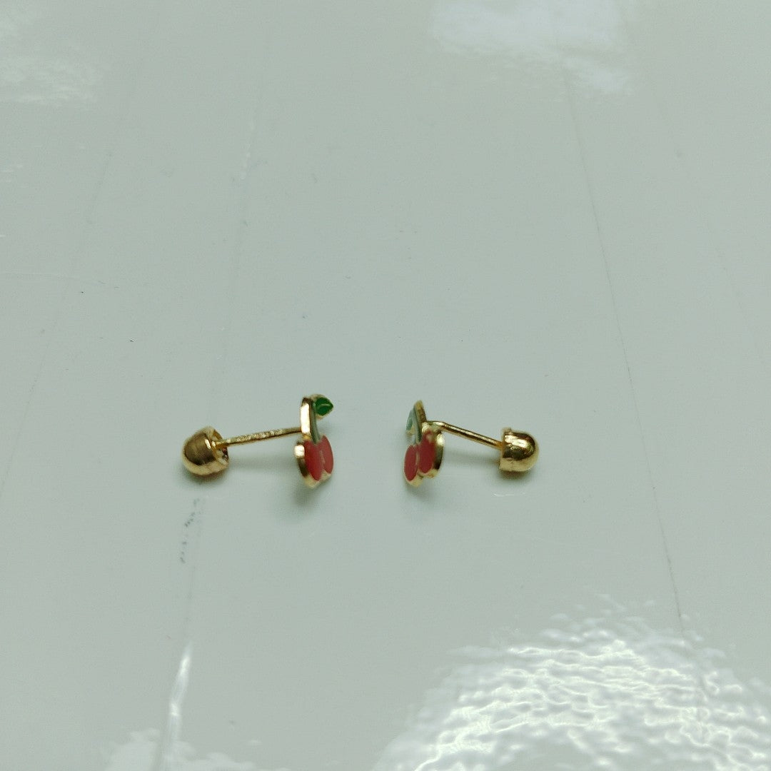 BROQUELES ORO 14K 1 (NUEVO)