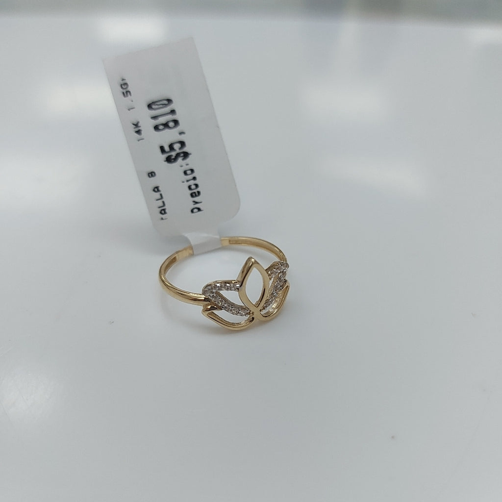 ANILLOS DAMA ORO 14K 1.5 (NUEVO)