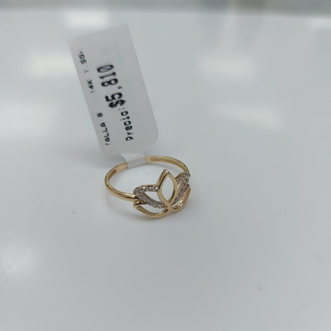 ANILLOS DAMA ORO 14K 1.5 (NUEVO)