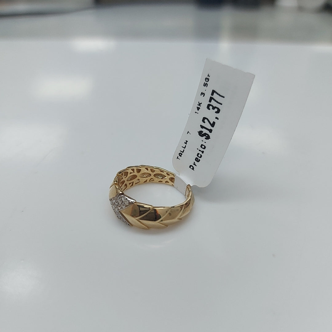 ANILLOS DAMA ORO 14K 3.5 (NUEVO)