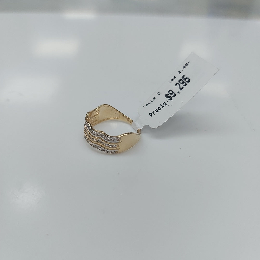 ANILLOS DAMA ORO 14K 2.4 (NUEVO)
