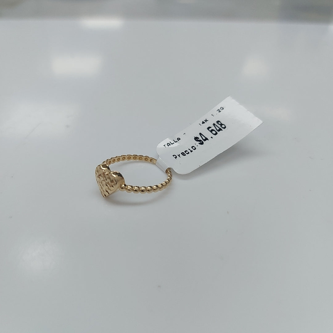 ANILLOS DAMA ORO 14K 1.2 (NUEVO)