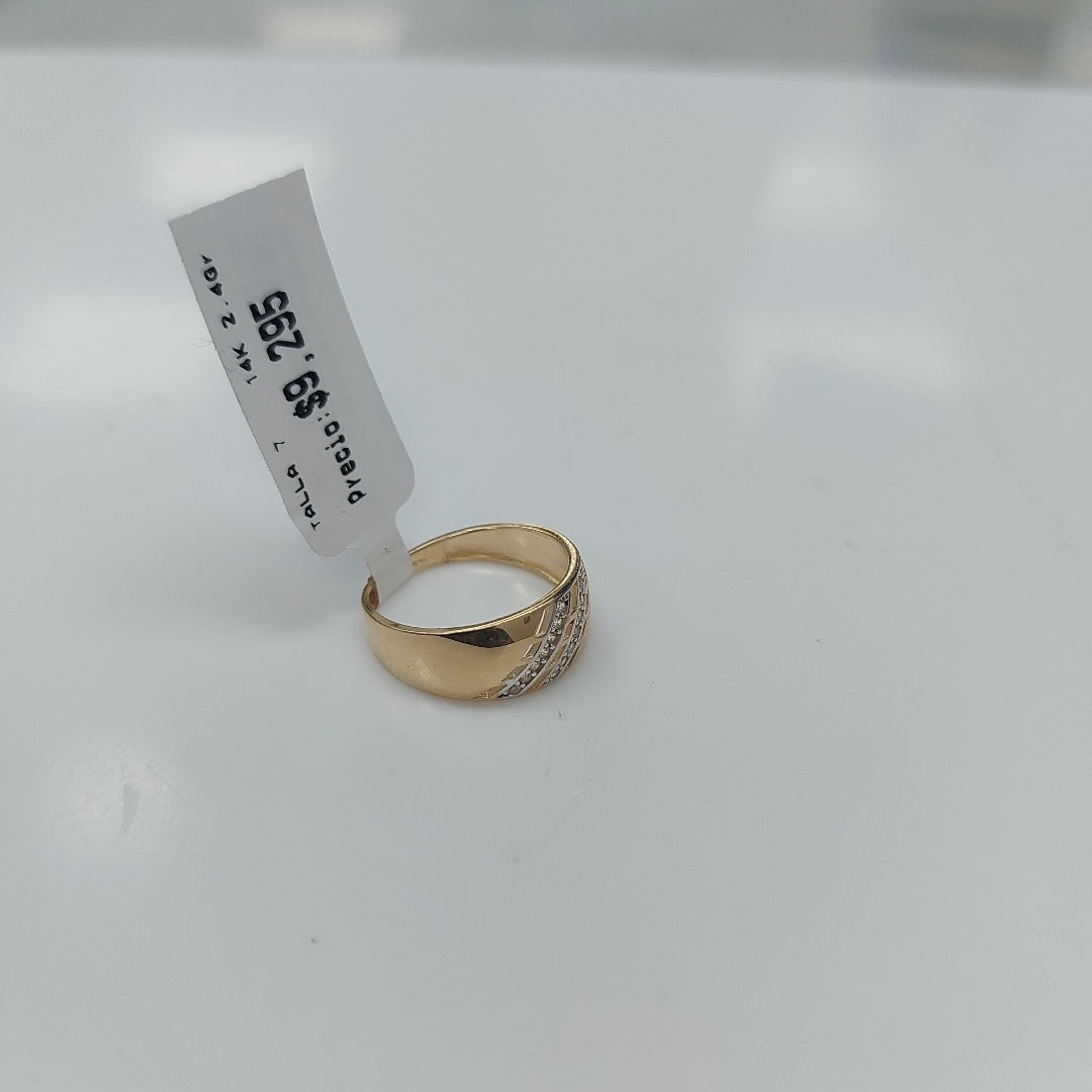 ANILLOS DAMA ORO 14K 2.4 (NUEVO)