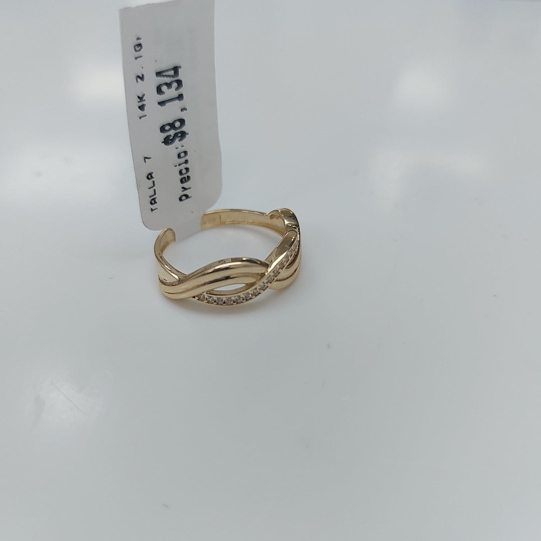 ANILLOS DAMA ORO 14K 2.1 (NUEVO)