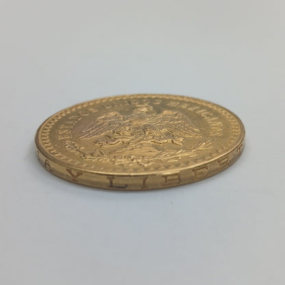K1 41,60 GRMS - DTO. 0,00 GRMS - 21 K - AVALÚO 79372,80 * IDENTIFICACIÓN  MONEDA NOMINATIVA * MATERIALES  ORO * OBSERV (SEMINUEVO)
