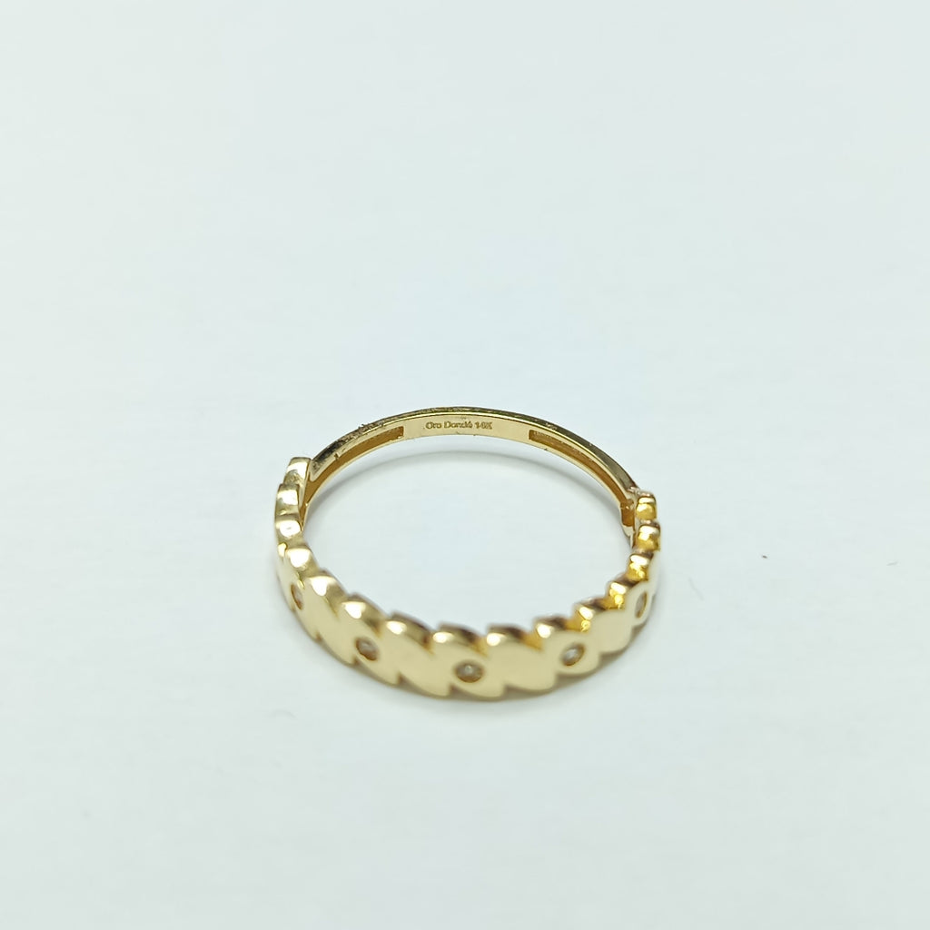 ANILLOS DAMA ORO 14K 1.6 (NUEVO)
