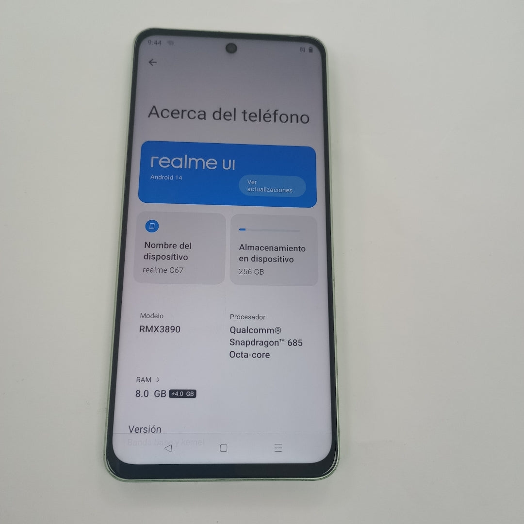 CELULAR REALME C67 RMX3890 (2023) 256 GB 8 GB RAM