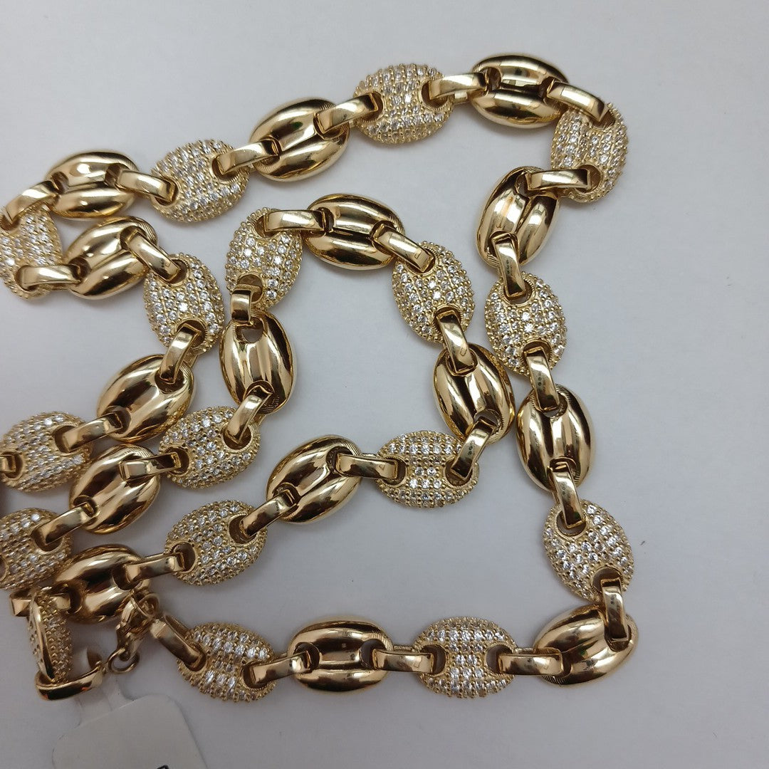 GARGANTILLAS ORO 14K 36.3 (NUEVO)