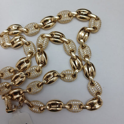 GARGANTILLAS ORO 14K 36.3 (NUEVO)
