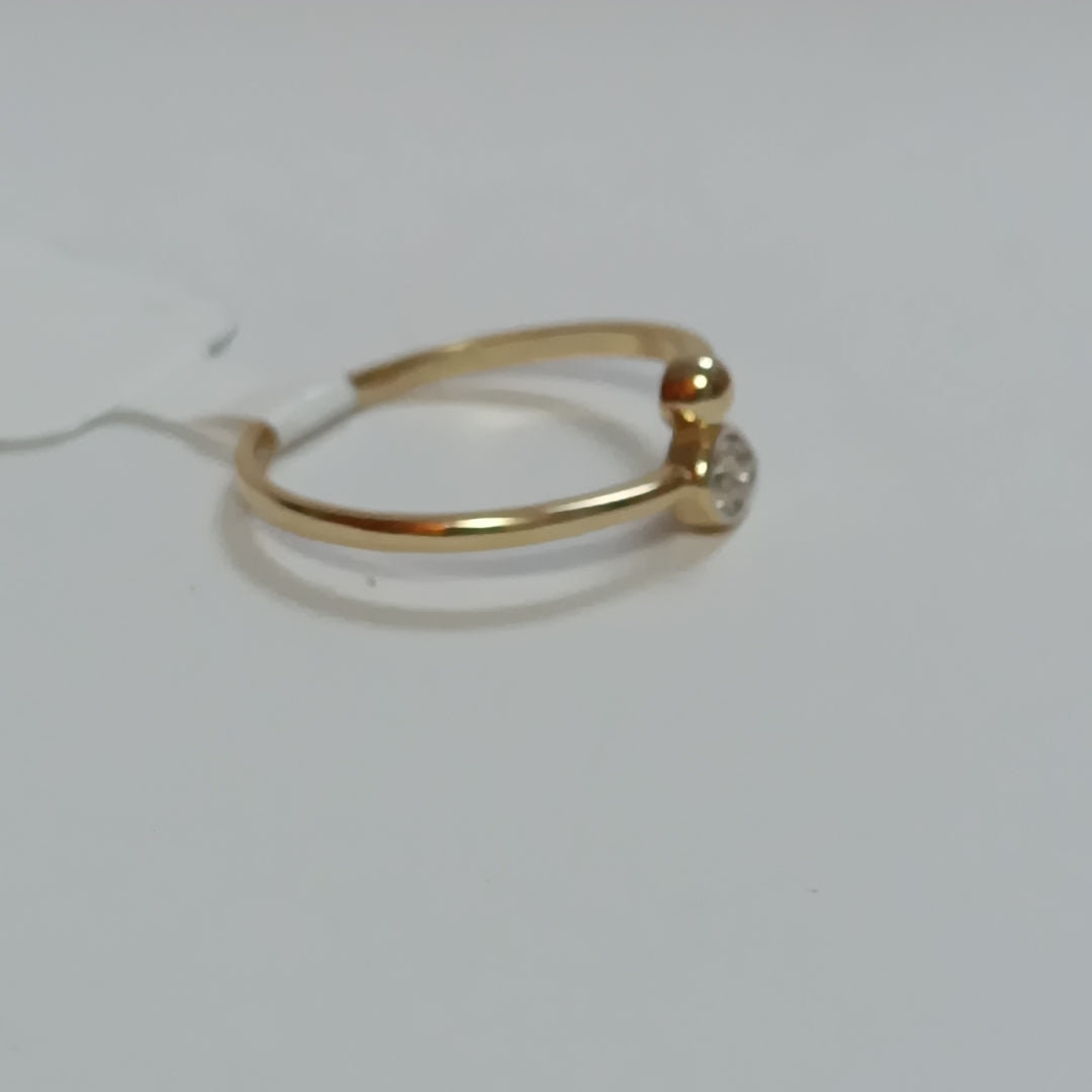 ANILLOS DAMA ORO 14K 1.1 (NUEVO)