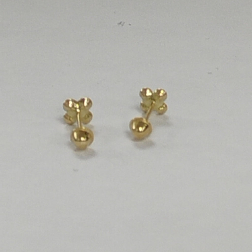 BROQUELES ORO 14K 1 (NUEVO)