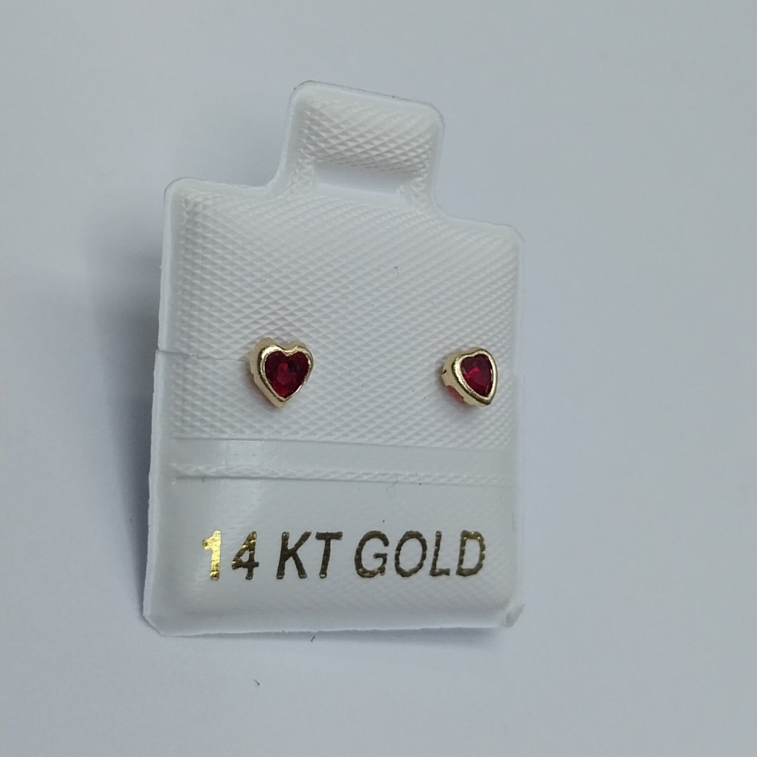 BROQUELES ORO 14K 1 (NUEVO)