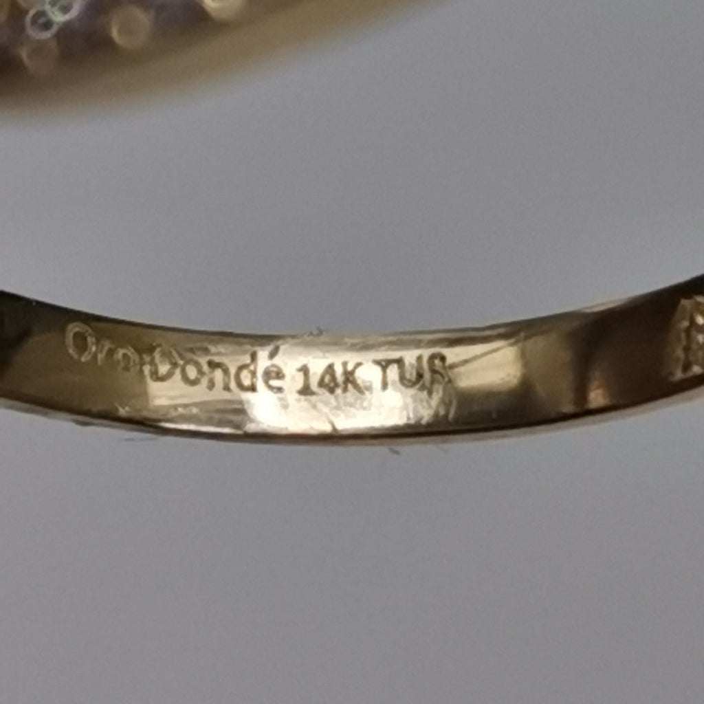 ANILLOS DAMA ORO 14K 1.5 (NUEVO)