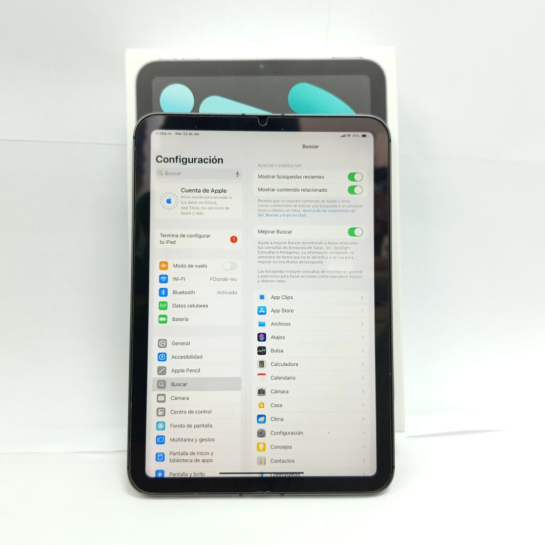 TABLETA APPLE IPAD MINI 6 A2568 64 GB 4 GB RAM (SEMINUEVO)