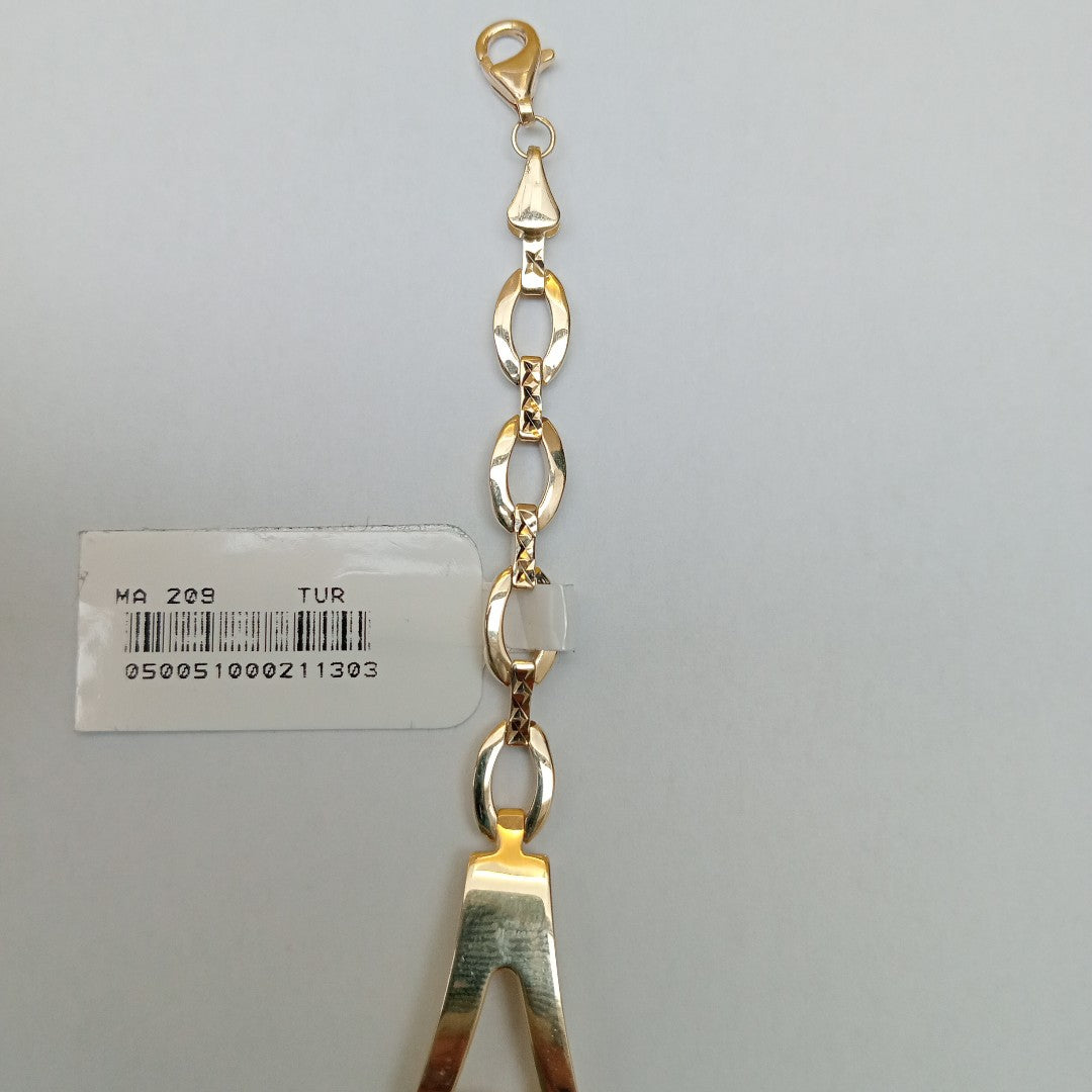 PULSERAS DAMA ORO 14K 9.2 (NUEVO)