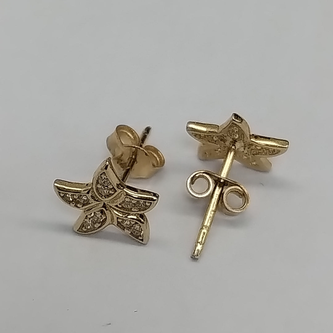 BROQUELES ORO 14K 1.2 (NUEVO)
