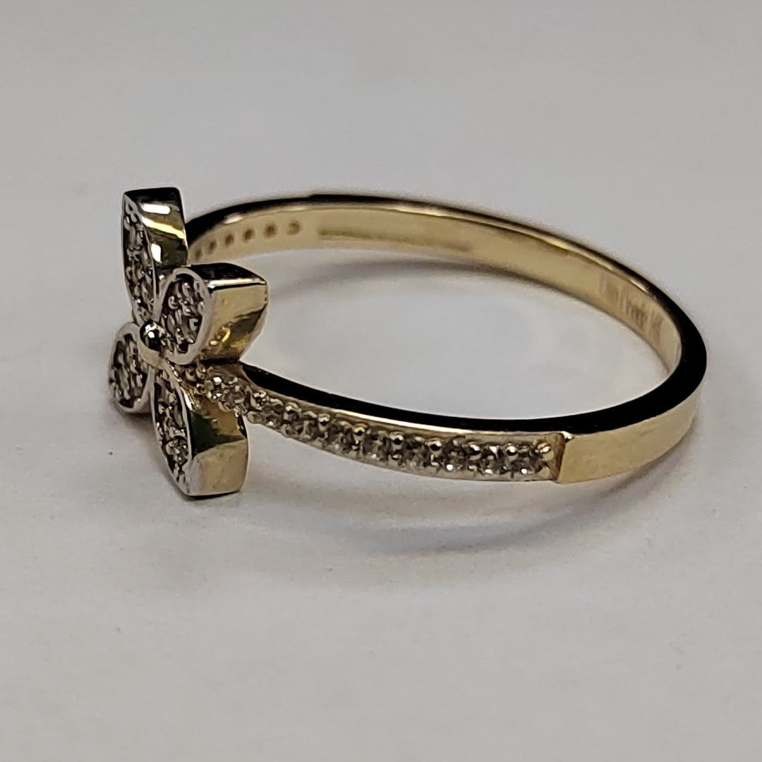ANILLOS DAMA ORO 14K 2 (NUEVO)