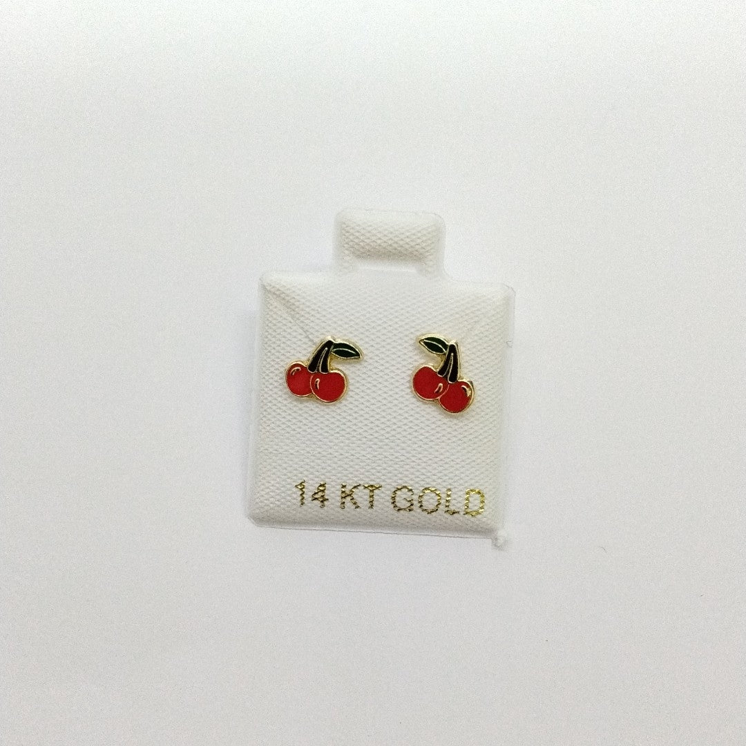 BROQUELES ORO 14K 1 (NUEVO)