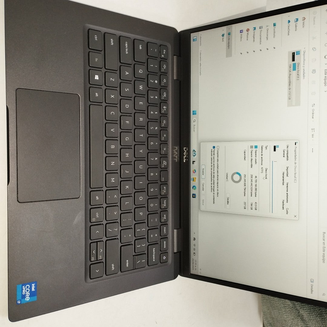 LAPTOP DELL LATITUDE 7320 DETACHABLE (2022) 256 GB SSD 16 GB RAM (SEMINUEVO)