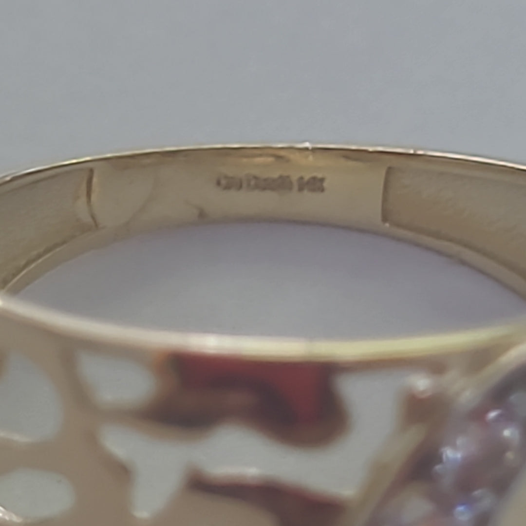 ANILLOS DAMA ORO 14K 2.1 (NUEVO)