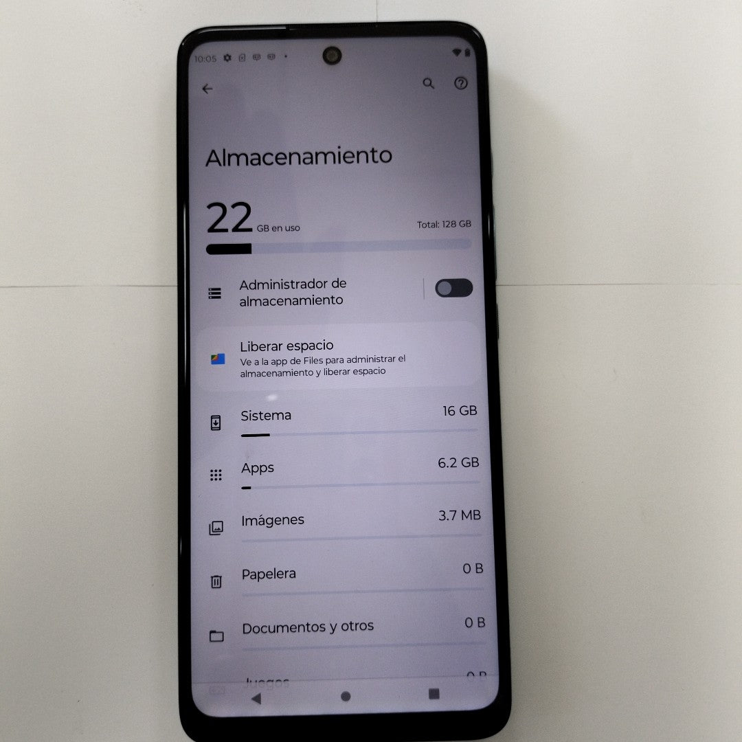 CELULAR MOTOROLA MOTO G60S XT2133-2 128 GB 4 GB RAM (SEMINUEVO)