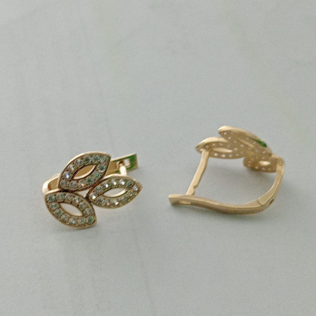 BROQUELES ORO 14K 2.4 (NUEVO)