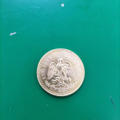 K1 41,60 GRMS - DTO. 0,00 GRMS - 21 K - AVALÚO 80496,00 * IDENTIFICACIÓN  MONEDA NOMINATIVA * MONEDAS PESOS  50 PESOS (SEMINUEVO)