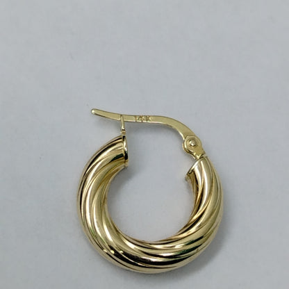 ARRACADAS ORO 14K 1.6 (NUEVO)
