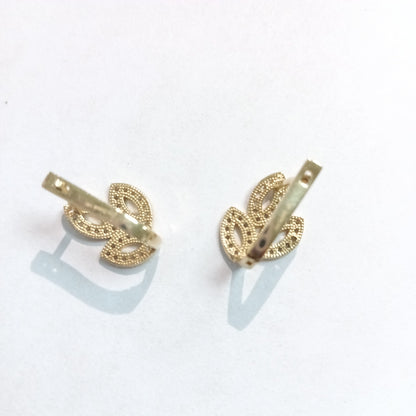 BROQUELES ORO 14K 2.5 (NUEVO)