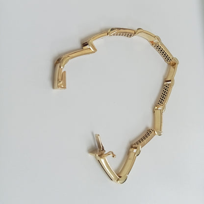 PULSERAS CABALLERO ORO 14K 13.1 (NUEVO)