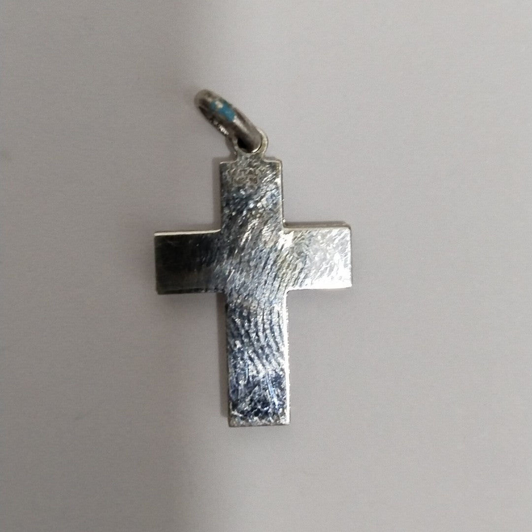 10034REL42100B421 FRD4 CRUZ CON CRISTO O/B ORO 14K 1.2GRS (NUEVO)