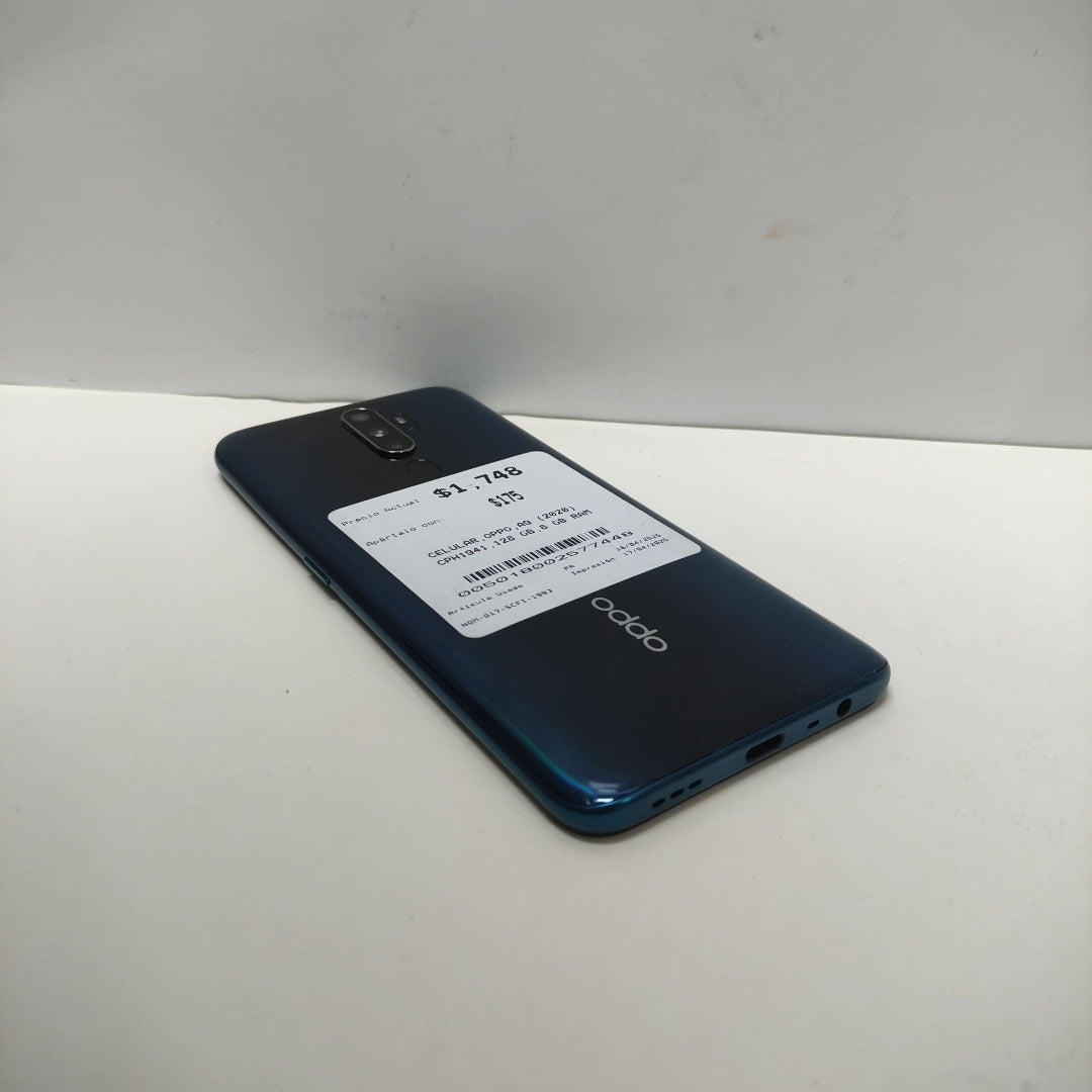 CELULAR OPPO  A9 (2020) CPH1941 128 GB 8 GB RAM (SEMINUEVO)