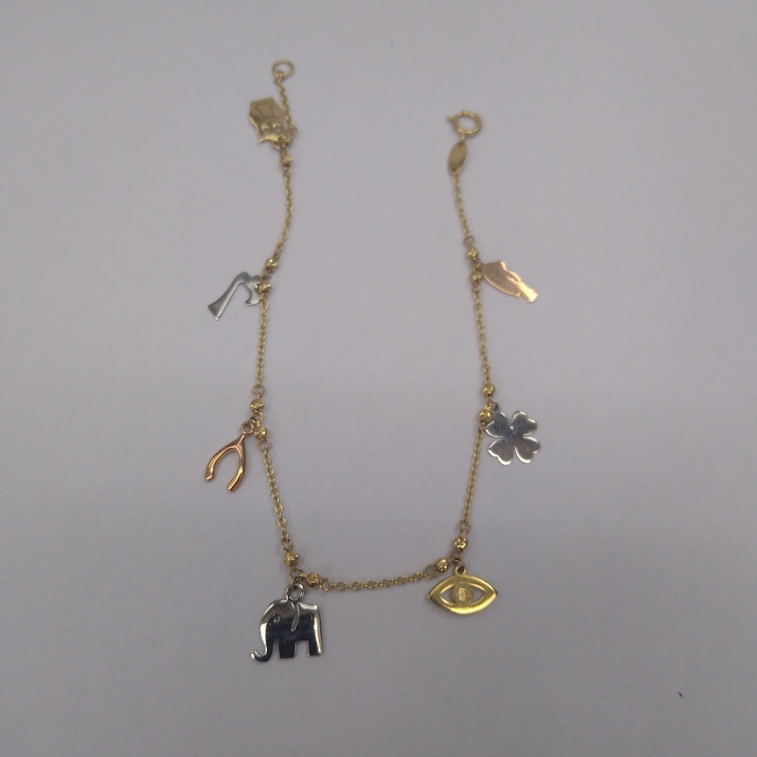 PULSERAS DAMA ORO 14K 2.7 (NUEVO)