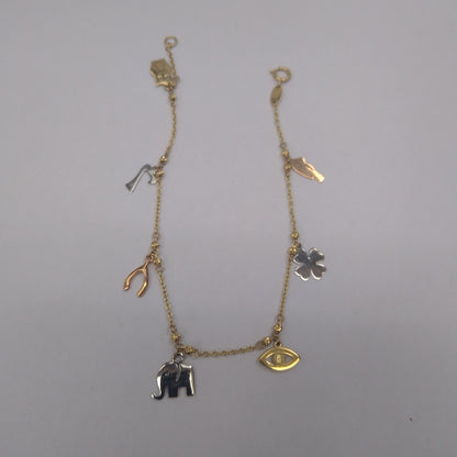 PULSERAS DAMA ORO 14K 2.7 (NUEVO)