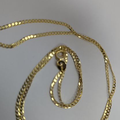 CADENAS BARBADA AMARILLA ORO 14K 1.8 (NUEVO)