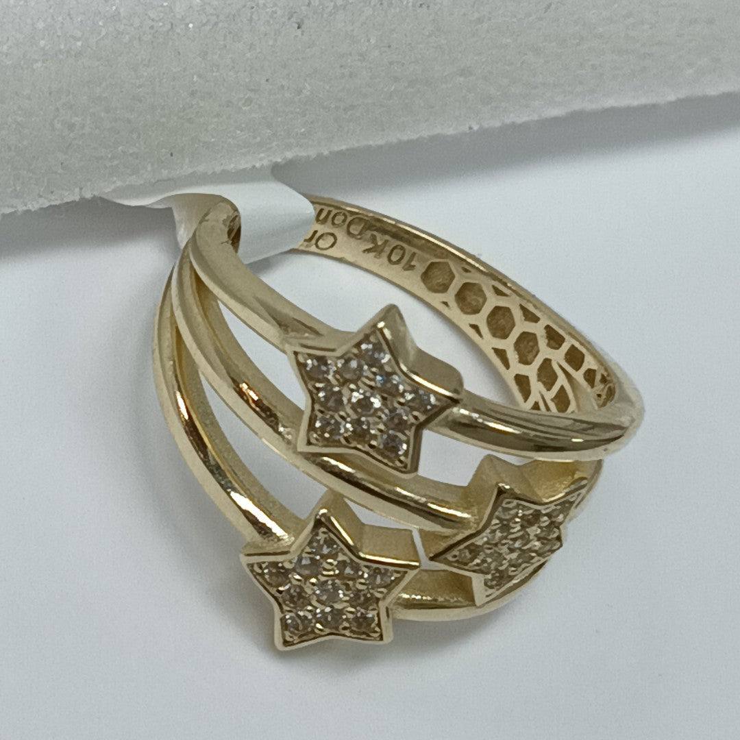 ANILLOS DAMA ORO 10K 3 (NUEVO)