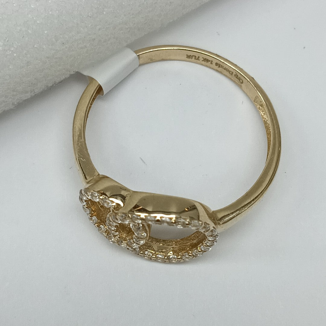ANILLOS DAMA ORO 14K 2 (NUEVO)