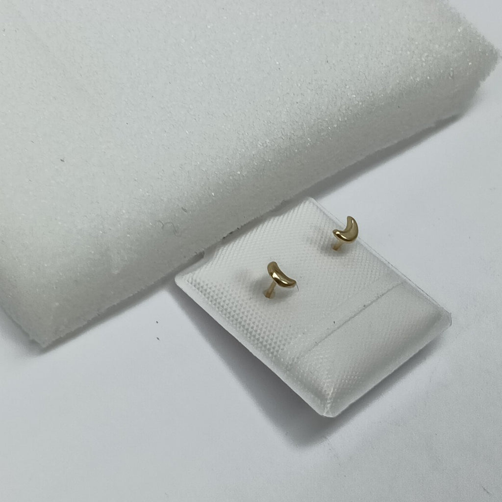 BROQUELES ORO 14K 1 GRS (NUEVO)