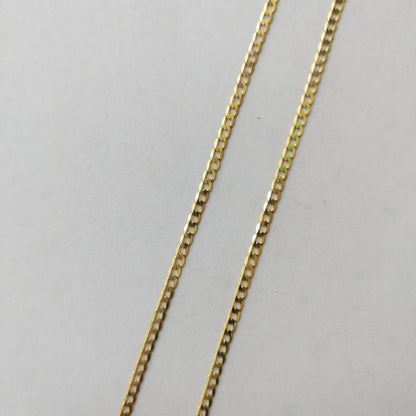CADENAS BARBADA AMARILLA ORO 14K 1.7 (NUEVO)